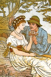 The Passionate Shepherd to His Love, Song Illustration from 